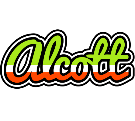 Alcott superfun logo