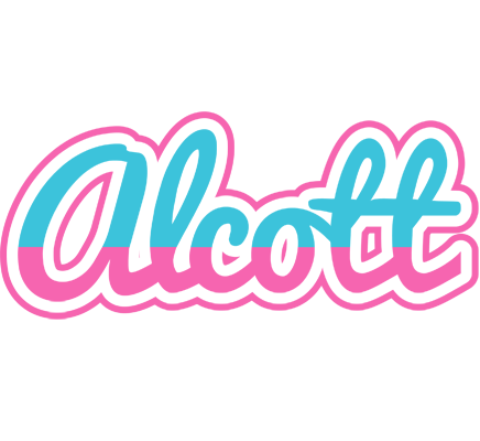 Alcott woman logo