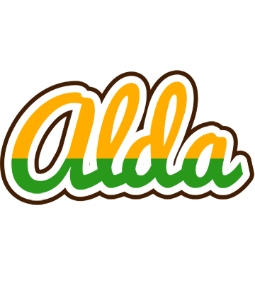 Alda banana logo