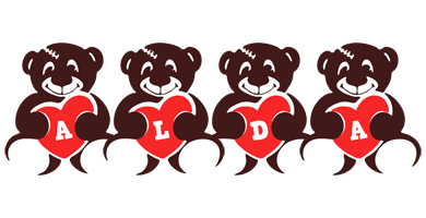 Alda bear logo