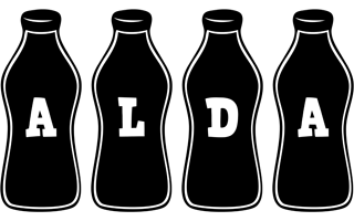 Alda bottle logo