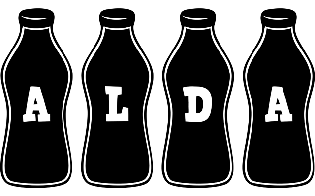 Alda bottle logo