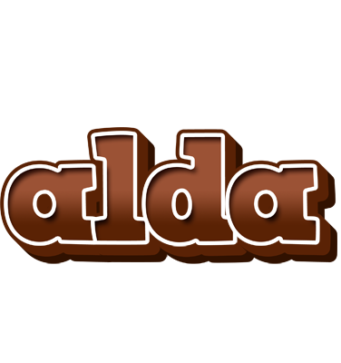 Alda brownie logo
