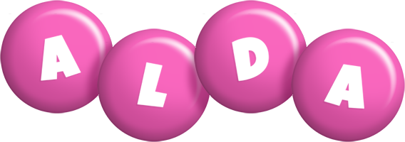 Alda candy-pink logo