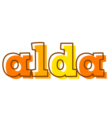 Alda desert logo