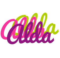 Alda flowers logo