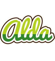 Alda golfing logo