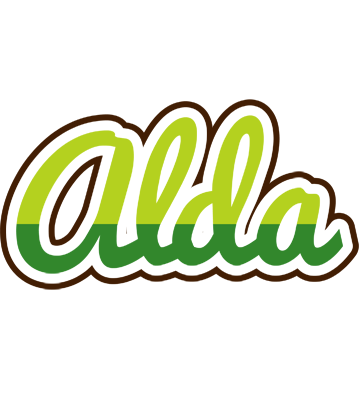 Alda golfing logo