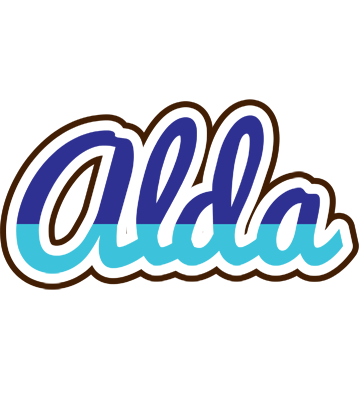Alda raining logo