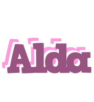 Alda relaxing logo