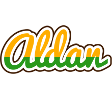 Aldan banana logo