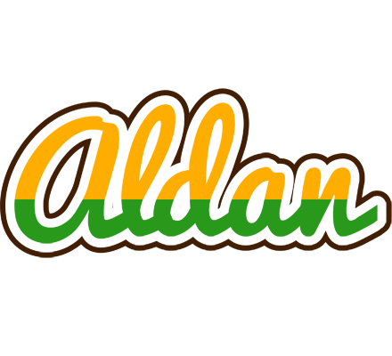 Aldan banana logo