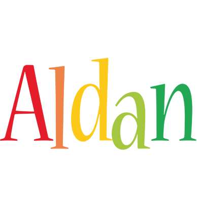 Aldan birthday logo