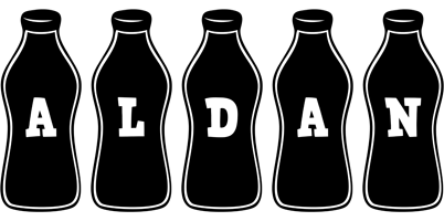 Aldan bottle logo