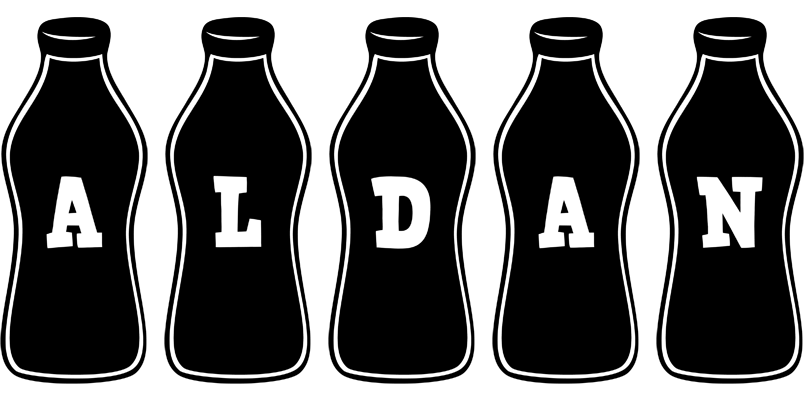 Aldan bottle logo