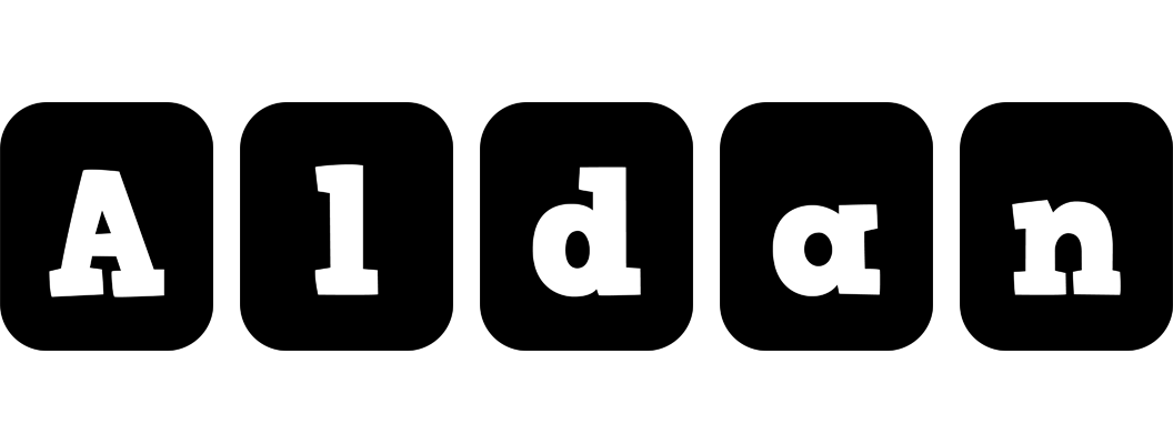 Aldan box logo