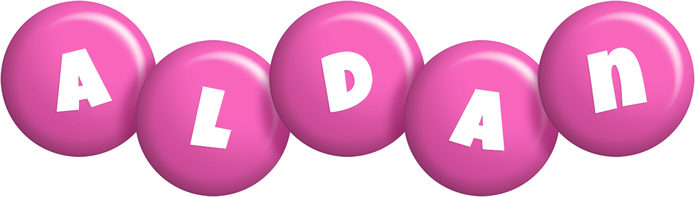 Aldan candy-pink logo