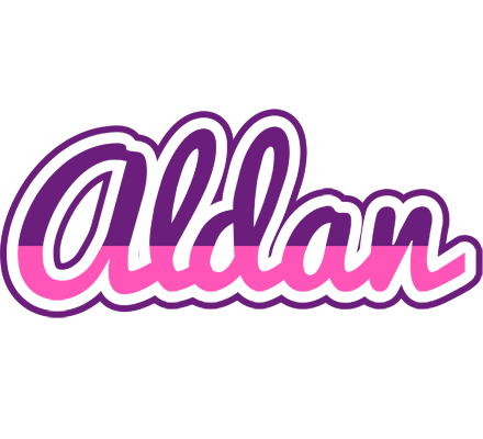 Aldan cheerful logo