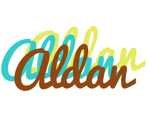 Aldan cupcake logo