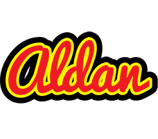 Aldan fireman logo