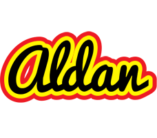 Aldan flaming logo