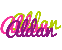 Aldan flowers logo