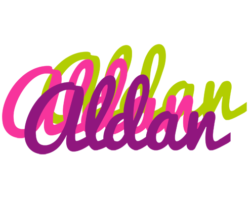 Aldan flowers logo