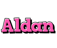 Aldan girlish logo