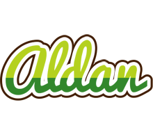 Aldan golfing logo