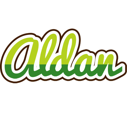 Aldan golfing logo