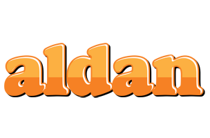 Aldan orange logo