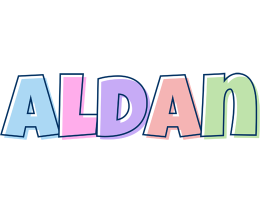 Aldan pastel logo