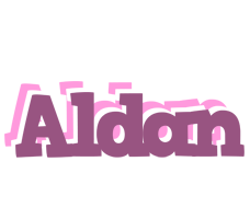 Aldan relaxing logo