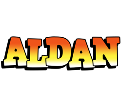 Aldan sunset logo