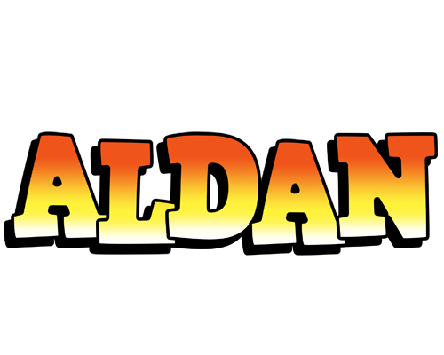 Aldan sunset logo