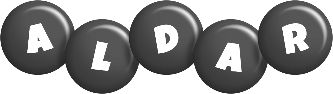 Aldar candy-black logo
