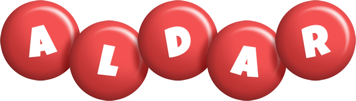Aldar candy-red logo