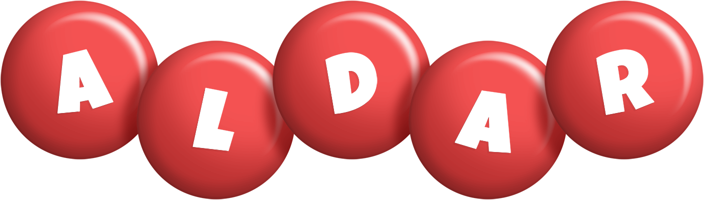 Aldar candy-red logo