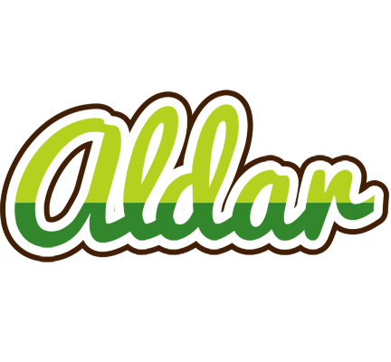 Aldar golfing logo