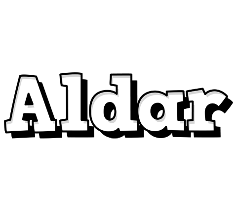 Aldar snowing logo