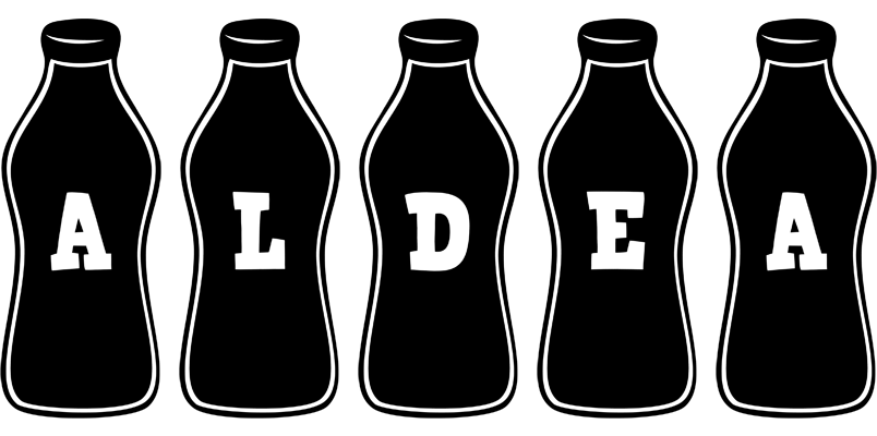 Aldea bottle logo