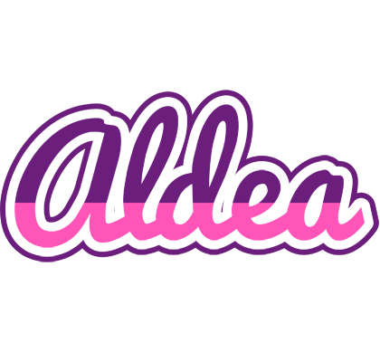 Aldea cheerful logo