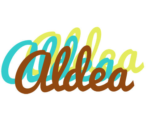 Aldea cupcake logo