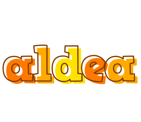 Aldea desert logo