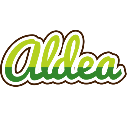 Aldea golfing logo