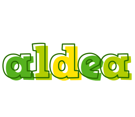 Aldea juice logo