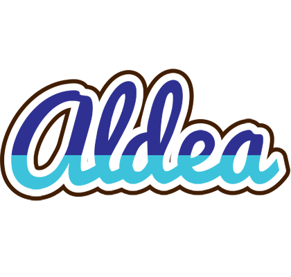 Aldea raining logo