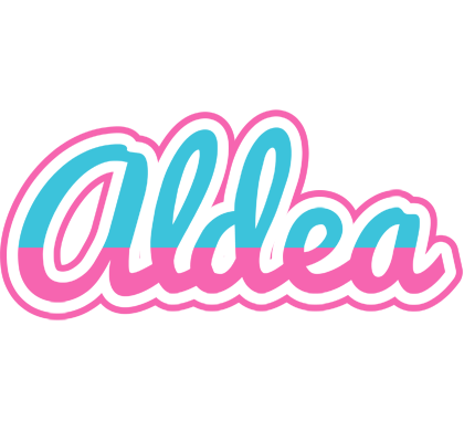 Aldea woman logo