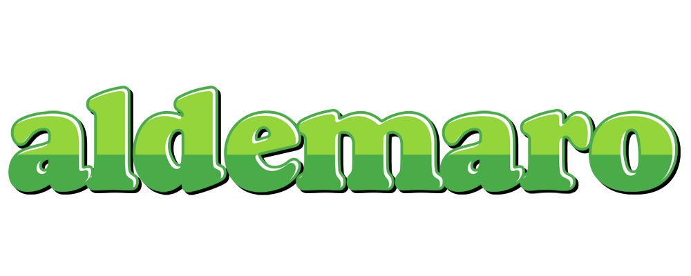 Aldemaro apple logo