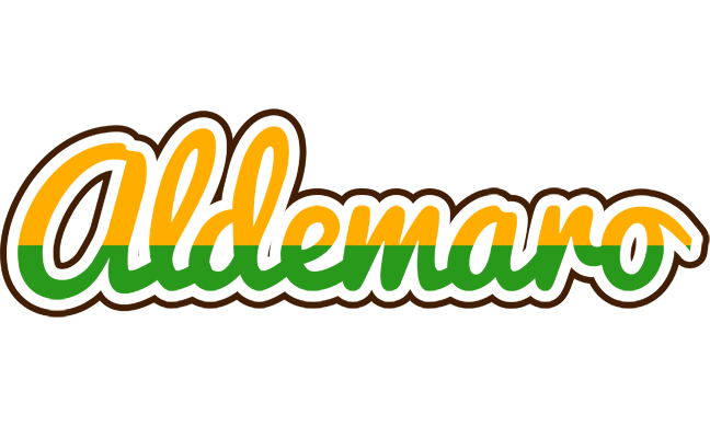 Aldemaro banana logo